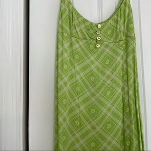 Urban outfitters green long dress brand new